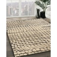 thumbnail image 2 of Ahgly Company Indoor Rectangle Abstract Dark Almond Brown Solid Area Rugs, 4' x 6', 2 of 6