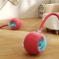 thumbnail image 2 of New Cat Interactive Ball Toy Automatic Rolling Ball Faux Tail Rechargeable Smart Pet Electric Toy Dog Cat Training Imitate Mouse, 2 of 10