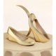 thumbnail image 2 of Tacón bajo plateado Wedges Ankis para mujer, cómodo tacón de 5 cm, 2 of 6