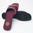 thumbnail image 2 of (Maroon Women T-Shaped Flats (Slip-on), 2 of 2