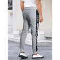 thumbnail image 3 of Jogger Pants Hombre De Felpa Gym Pans Pantalones Cargo Bolsa, 3 of 4