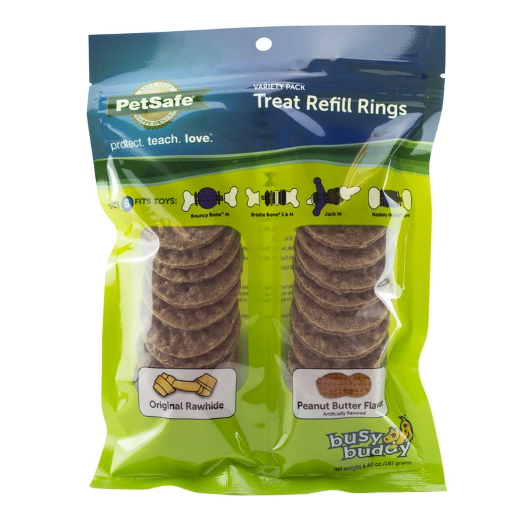 Petsafe rawhide top treat rings