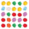 thumbnail image 1 of 200 pompones de peluche coloridos para hacer tú mismo, accesorios artesanales hechos a mano para niñas (colores surtidos), 1 of 7