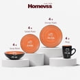 thumbnail image 3 of Stoneware Sonoma 16pc Dinnerware Set, Orange, 3 of 8