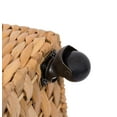 thumbnail image 3 of BirdRock Home Seagrass Rolling File Cabinet - Natural, 3 of 6