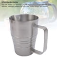 thumbnail image 3 of 304 Stainless Steel Milk Frothing Pitcher, Rustproof Coffee Milk Frother Cup with Effective Thermal Insulation, Smooth Design, Ideal for Bar, Coffee Shop, Home, 3 of 7