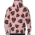 thumbnail image 5 of Hoodies for Men - Chocolate Print No.J910 Long Sleeve Comfrt Men'S Fashion Hoodies & Sweatshirts, Sweatshirts for Men Hoodies Pullover Clothing Clothes with Pouch, 5 of 7