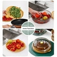 thumbnail image 6 of PPgejGEK Insulated Food Cover with Transparent Lid Multifunctional Dust Proof Fresh Keeping Plate Cover for Dining Table Microwave Safe Plastic Household Kitchen Accessory Keep Warm, 6 of 9
