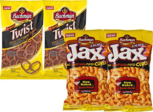 LOT OF 3 Bags Bachman Nutzels Brick Oven Flame Baked Pretzels FREE SHIP 