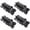 2, variant on Sclosing Gate Hinges Adjustable Heavy Duty Hardware 90 Degree Kit For Wood/vinyl/metal/outdoor Fence With Self-tapping Screws And Swing Adjuster Tool 2-pack Black Finish