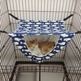 thumbnail image 2 of Cat Hanging Hammock Double Layer Design Sleeping House Swing Toys Pet Supplies For Cats Rabbits Hamsters Ferrets, 2 of 9