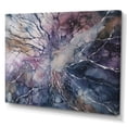thumbnail image 2 of Designart "Purple And Exploring The Language Of Painting II" Abstract Painting Wall Art For Bathroom, 2 of 5