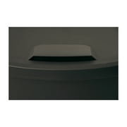 Mainstays Kitchen Trash Can, 11 Gallon Plastic Garbage Bin with Lift Top Lid, Black