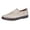 Beige, variant on Comfort Slip on Driving Shoes Breathable Perforated Leather Casual Loafers with Ergonomic Soft Sole Walking Flats for Everyday Brown Size 9