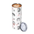thumbnail image 3 of PAYOHTO Cute Watercolor Hedgehogs Kawaii 20 Oz Stainless Steel Mug Tumblers Cup for Men Women Insulated Slim Thin Travel Tumbler, 3 of 7