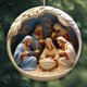 thumbnail image 4 of Decoraciones Navideñas Decoraciones para Belén, Colgantes para Belén, Colgantes Navideños Planos con Efecto 3D, 4 of 5