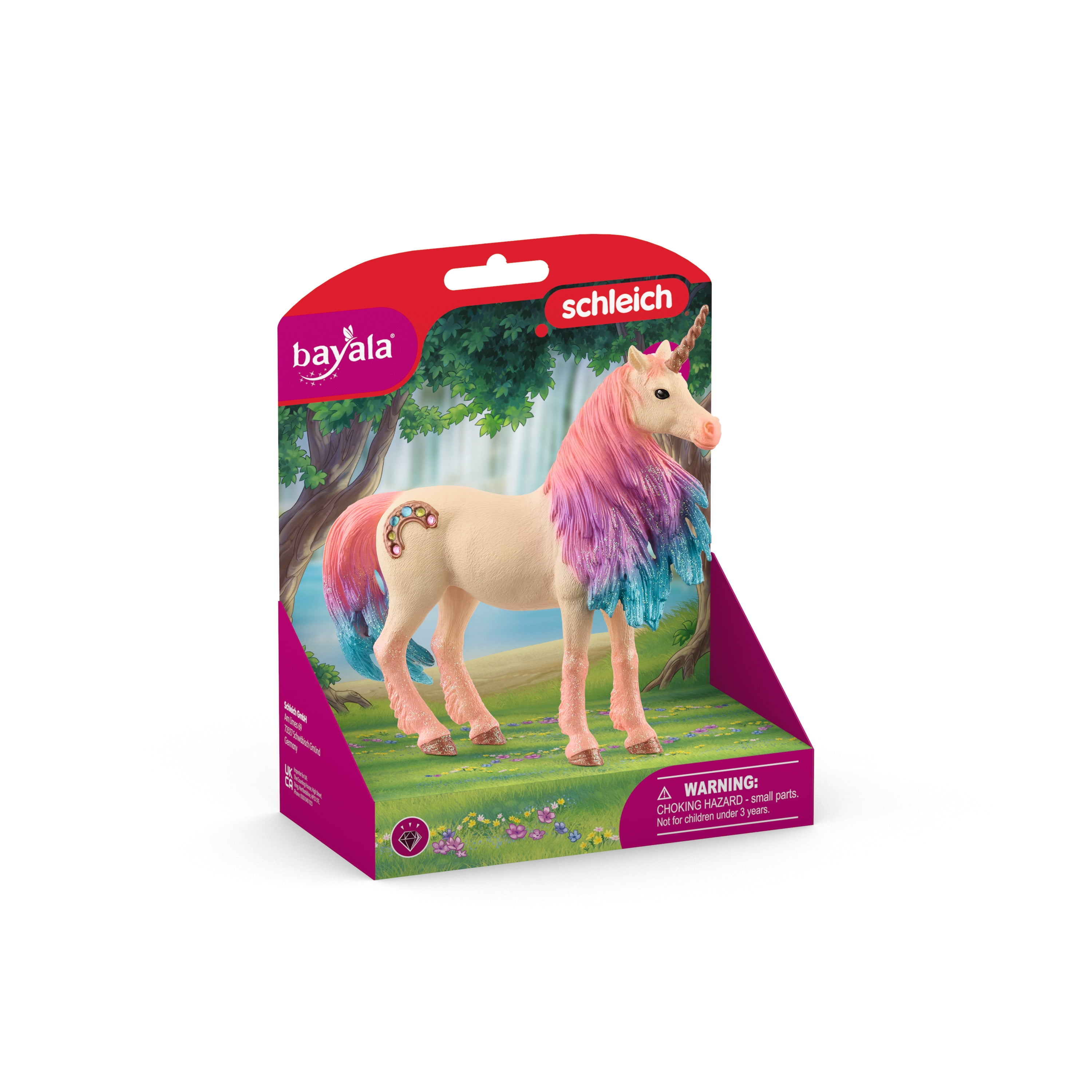Schleich Bayala, Unicorn Toys For Girls And Boys, Decorated Unicorn Mare Toy Figurine, Pink, Ages 5 : Schleich