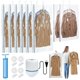 thumbnail image 1 of 12 Pack Bolsas de Almacenamiento al Vac&iacute;o Grande - Con El&eacute;ctrica Bomba, Bolsas al Vacio Ropa Reutilizables, Bolsas al Vac&iacute;o Ropa de Colgantes para Colgar, Vacuum Stora, 1 of 9