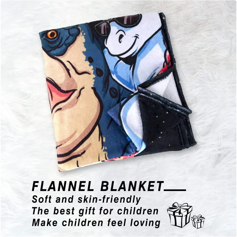 ROBLOX Flannel Blanket Thickened Cover Soft Warm Skin-friendly