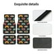 thumbnail image 4 of Balery Retro Video Game Juego de 4 Alfombrillas para Auto, Revestimientos de Caucho Resistente, Diseño Antideslizante, 4 of 7