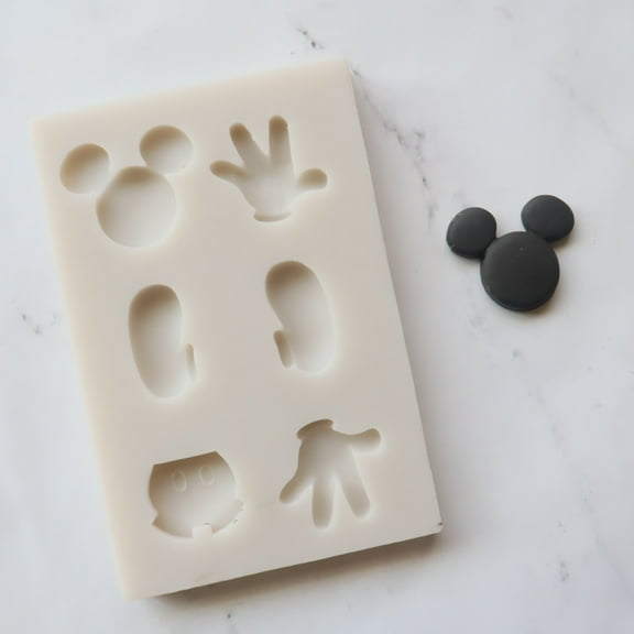 MICKEY THEME BAKING MOLD FOR CUPCAKES, CAKEPOPS, CHOCOLATE STRAWBERRIES, PRETZELS & RICE KRISPIES