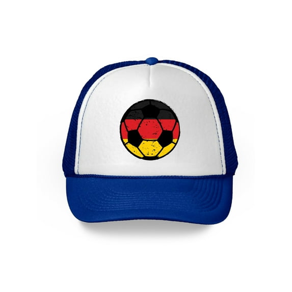Awkward Styles Germany Soccer Ball Hat German Soccer Trucker Hat Germany 2018 Baseball Cap Germany Trucker Hats for Men and Women Hat Gifts from Germany German Baseball Hats German Flag Baseball Hat