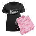 thumbnail image 5 of CafePress - E Type Helloooo Kittie Women's Dark Pajamas - Women's Short Sleeve Print T-Shirt and Pants Dark Cotton Pajama Set, 5 of 7