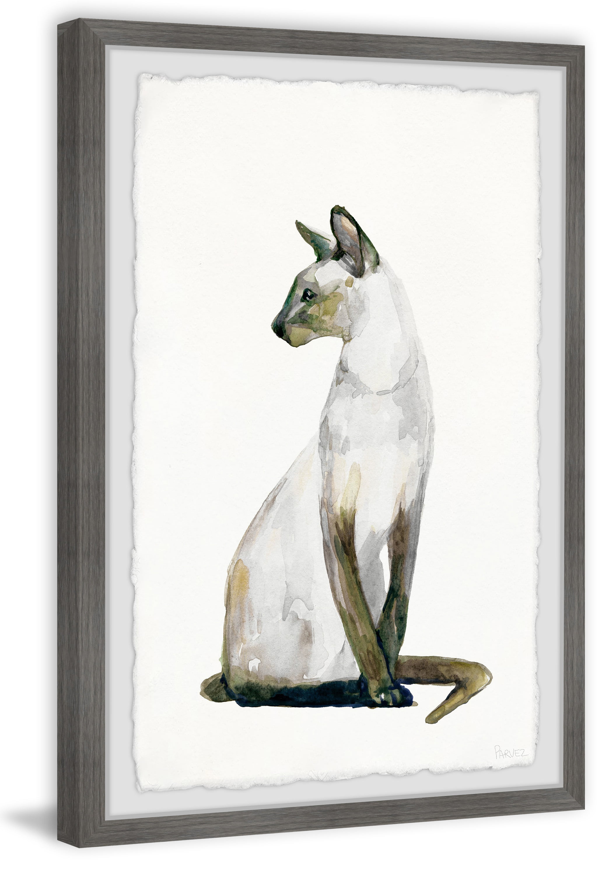 Hang it or Stand it on the easel.. Whippet Gift Plaque House is not a Home 