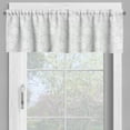 thumbnail image 4 of Ambesonne Grey Valance & Curtain, Geometric Circles Retro, 55"x30", Grey White, 4 of 6