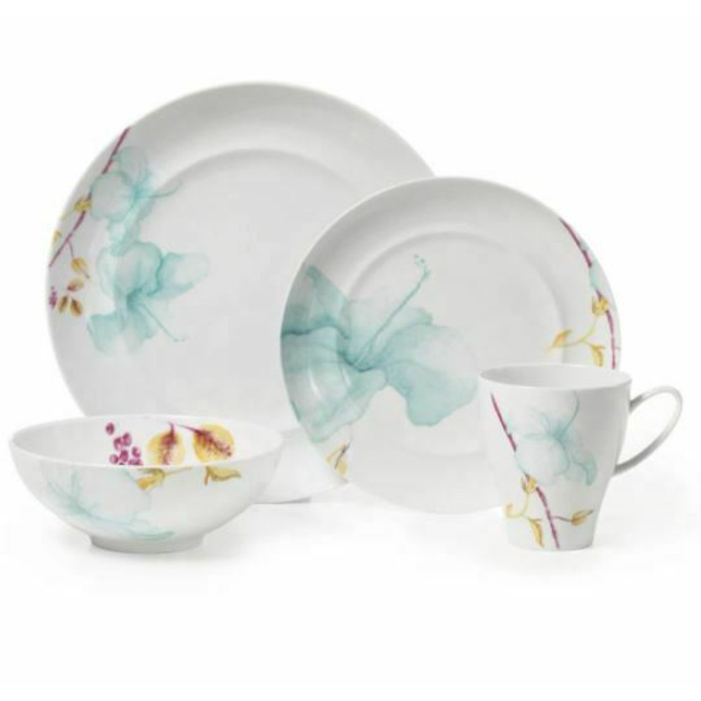 Mikasa Aliza Teal 16piece Dinnerware Set