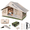 2-4 people Camping Kit + 9.8 × 6.8 ft + thickened 420D Oxford cloth/khaki, variant on 9.8' x 7' Inflatable Camping Tent,4 Season Blow up Tents for Camping, 4-6 Person Inflatable Tent with Stove Jack,Air Tents,Glamping Tent,Waterproof Luxury House with Mesh Window
