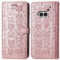 thumbnail image 4 of Funda Cartera FOXDOCK para Nothing Phone 2A , Flip PU con Relieve de Gatos y Perros, Tarjetero y Soporte, 4 of 6