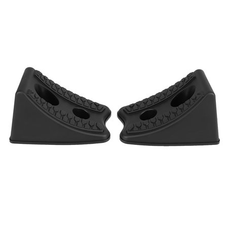 Qiilu 2pcs Car Anti-slip Block Rubber Car Tyre Slip Stopper Wheel ...