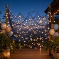 thumbnail image 3 of Fish Net Wall Decor with LED String Lights Nautical Fishing Net Hanging, Beach Themed Decoration for Bedroom Living Room Party, Durable Cloth Net with Warm Glow for Coastal Home Decor, 3 of 7