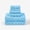 blue, variant on Nvzi Bath Towels Set of 6-Orange Cotton Soft Bath Towels Set,2 Square towel,2 Towels, 2 Bath Towels,Water absorption,quick drying,Premium Cotton Bath Towel Set for Bathroom,hotel& beauty salon