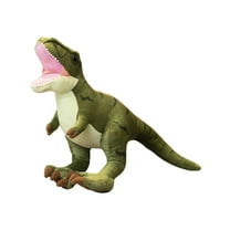 Wizlet Velociraptor Dinosaur Plush Toy - Dinosaur Tyrannosaurus Stuffed Animal Plushie, Figurines Dinosauria Tyrannosaurus Stuffed Toys Soft, Gifts Collectible for Kids Light Green