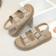 thumbnail image 5 of Sandalias Summer Baby Beach Zapatos Niños Suelas suaves sin deslizamiento (33) Caki, 5 of 9