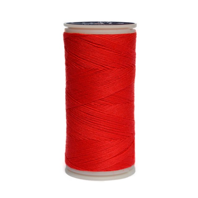 Caja 12 Pzas Hilo Coral Coats Poliéster Liso 3 Cabos Fibra Corta Coats T6980-0501