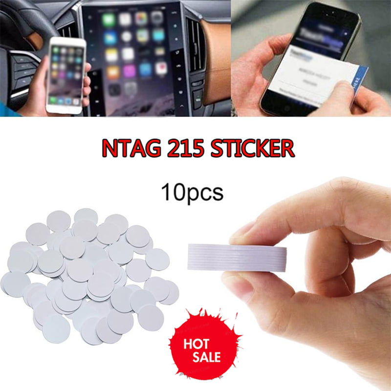 10X NTAG215 NFC Card for Tagmo Switch 13.56MHz RFID Smart Cards for All NFC Android Phone 