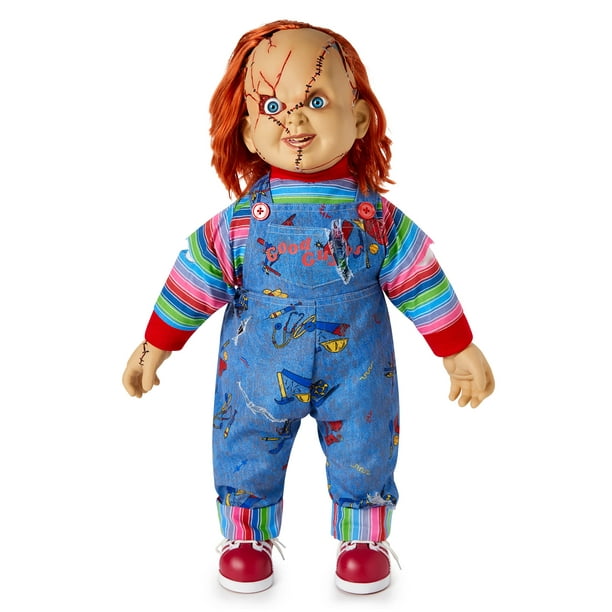 Doll Spirit Halloween Chucky de 60 cm con vestido de novia de vinilo