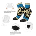 thumbnail image 5 of Naloa Adventure Awaits Ankle Socks for Women Non Slip Socks No Show Socks Classic Low Cut Casual Socks Casual Socks, 5 of 7