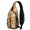 Basketball and Jersey Orange Pattern, variant on Basketball and Hoop Orange Pattern Sling Backpack, Casual Day Sling Pack with Earphone Port, Breathable Padded Back Gift Ideas for Hiking Cycling Walking