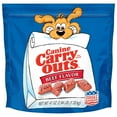 thumbnail image 3 of (6 pack) Canine Carry Outs Beef Flavor Dog Treats, 47oz Bag, 3 of 12