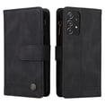 thumbnail image 3 of Étui pour Samsung Galaxy A52 5G Housse à Fermeture Éclair Portefeuille Magnétique Protecteur - Noir, 3 of 5