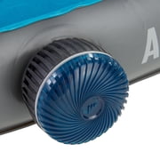 Decathlon Quechua Air seconds, 7in Inflatable Camping Mattress, Quick Inflating, 2 Person, Queen, Blue