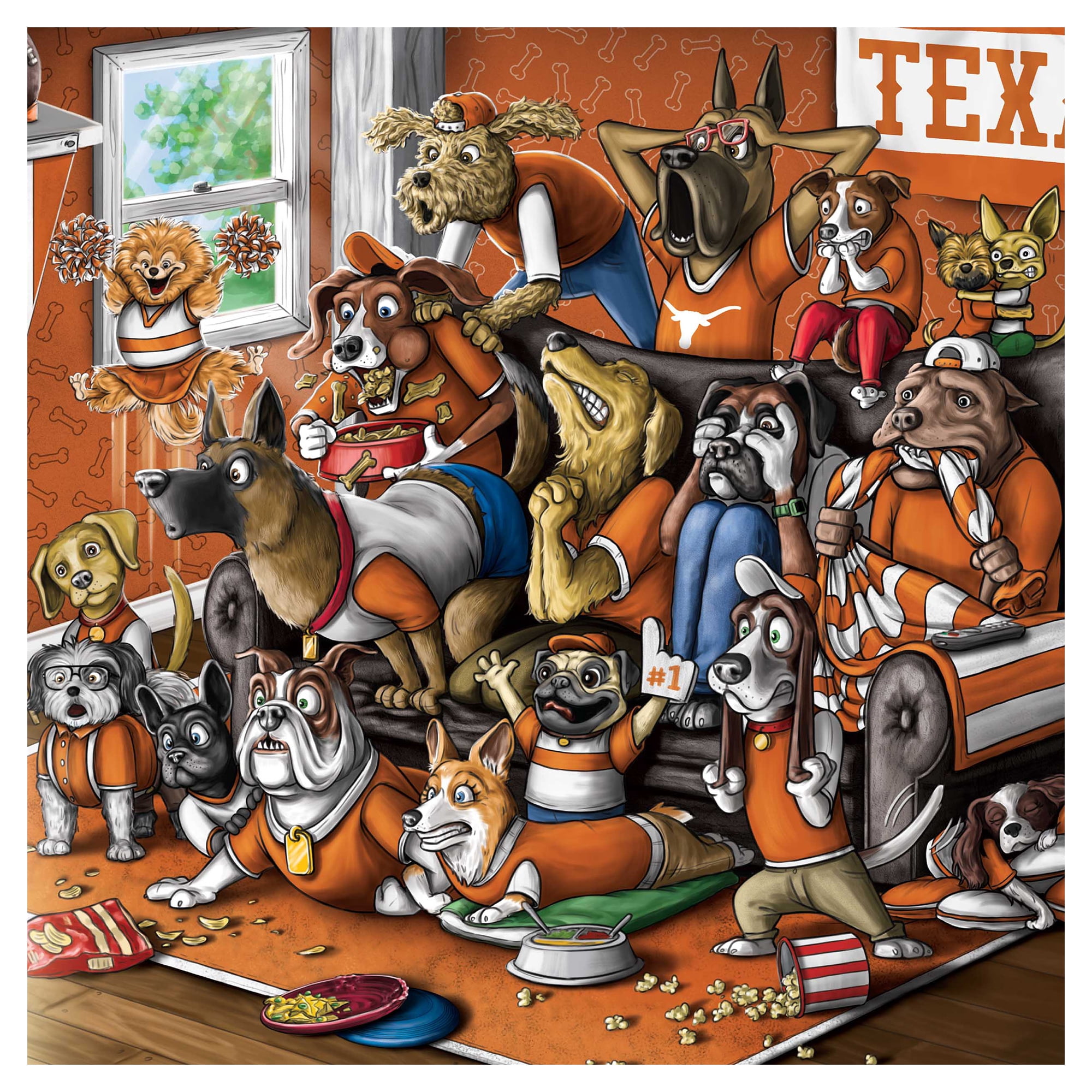 IDNA Texas Longhorns 13.25" x 17.25" Purebred Fans Wall Art