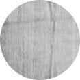 thumbnail image 1 of Ahgly Company Indoor Round Abstract Gray Contemporary Area Rugs, 7' Round, 1 of 1