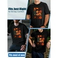 thumbnail image 6 of AllAreN Mens 4th of July Shirt 4th of July Firework Light Short Sleeve Graphic Tee for Celebrations, 6 of 7