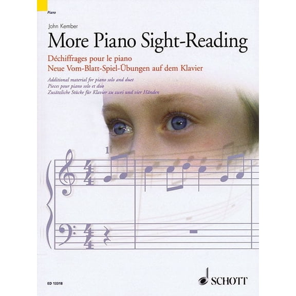 More Piano Sight-Reading: Additional Material for Piano Solo and Duet, (Paperback)