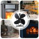 thumbnail image 4 of Ventilador de No Eléctrico de Ventilador Térmico Chimenea Estufa de Leña Ventilador de Circulación de Aire Caliente Ventilador Silencioso Ventilador Térmico, 4 of 8
